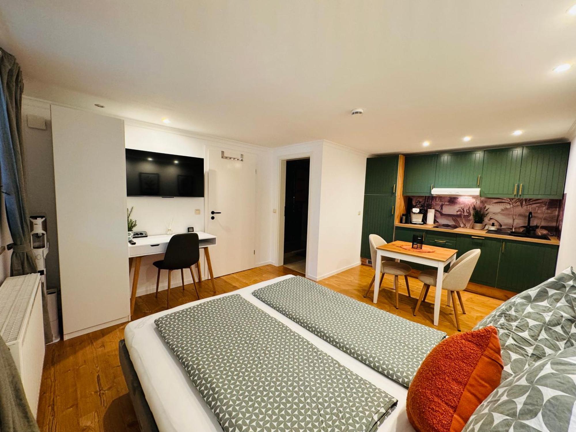 Ferienwohnung Vierseithof 에긴크 외부 사진